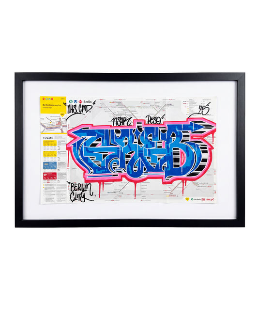 BERLIN SUBWAY MAP - GRAB #BER005