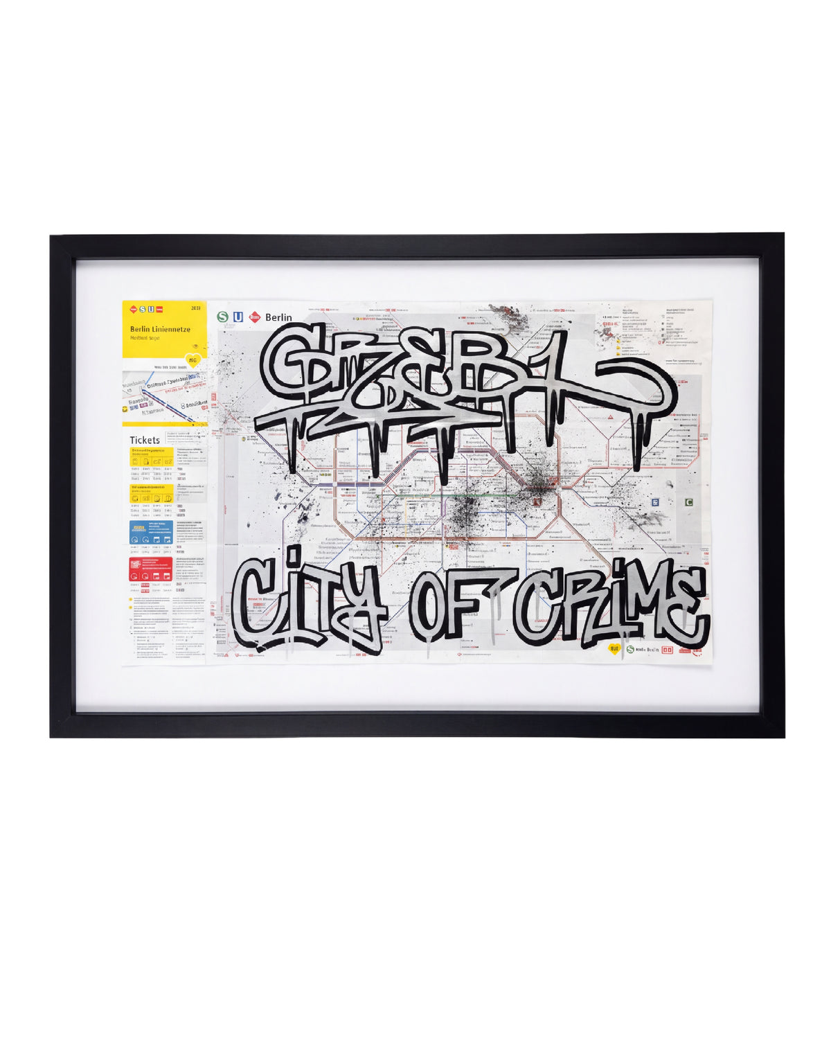 BERLIN SUBWAY MAP - GRAB #BER007