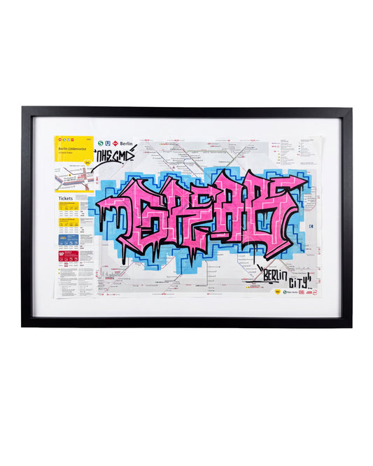 BERLIN SUBWAY MAP - GRAB #BER009