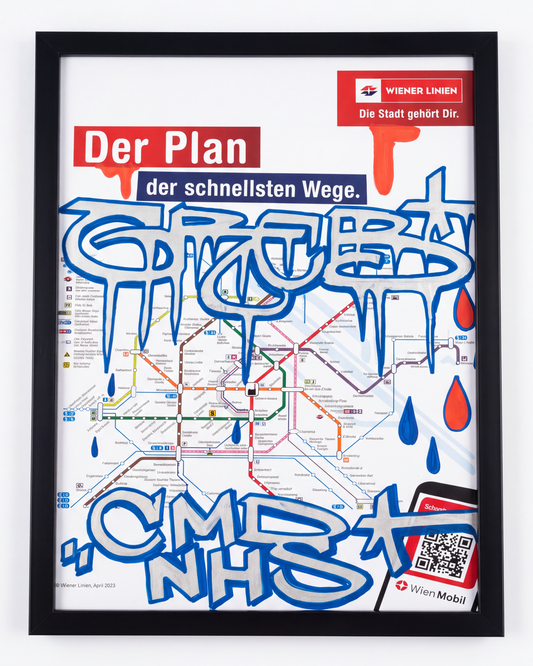 WIEN SUBWAY MAP - GRAB #VIE004