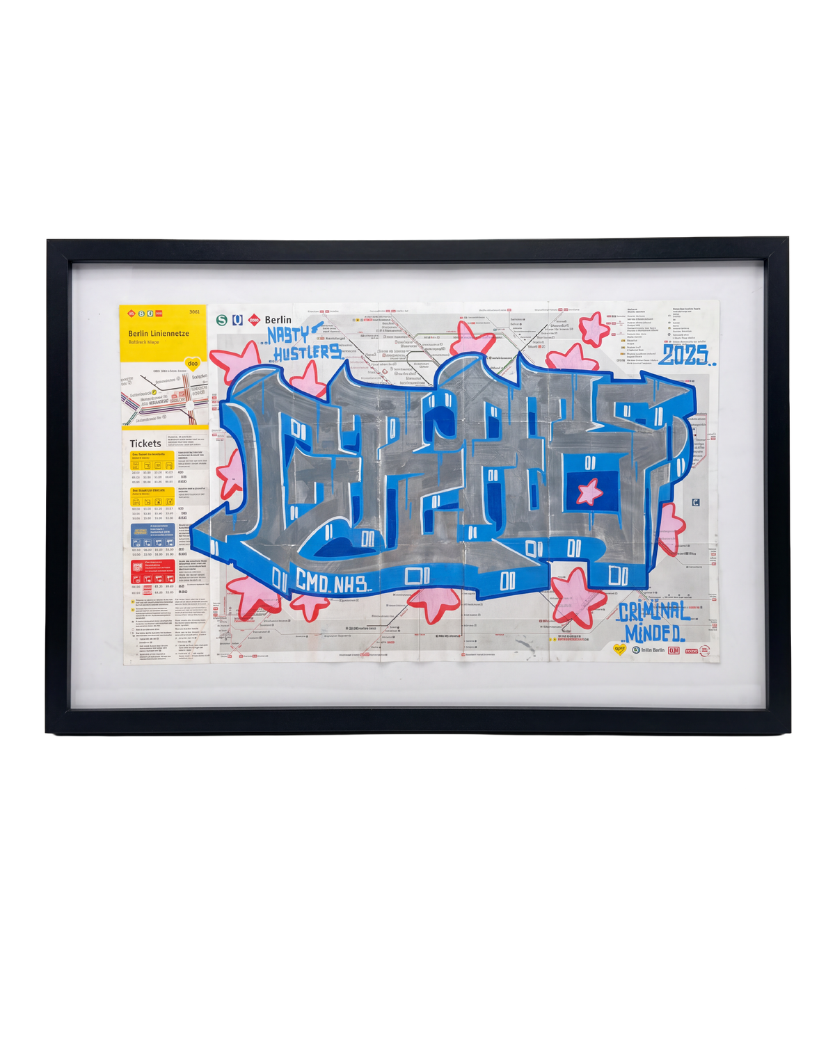 BERLIN SUBWAY MAP - GRAB #BER001