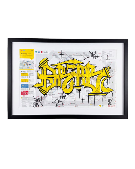 BERLIN SUBWAY MAP - GRAB #BER003