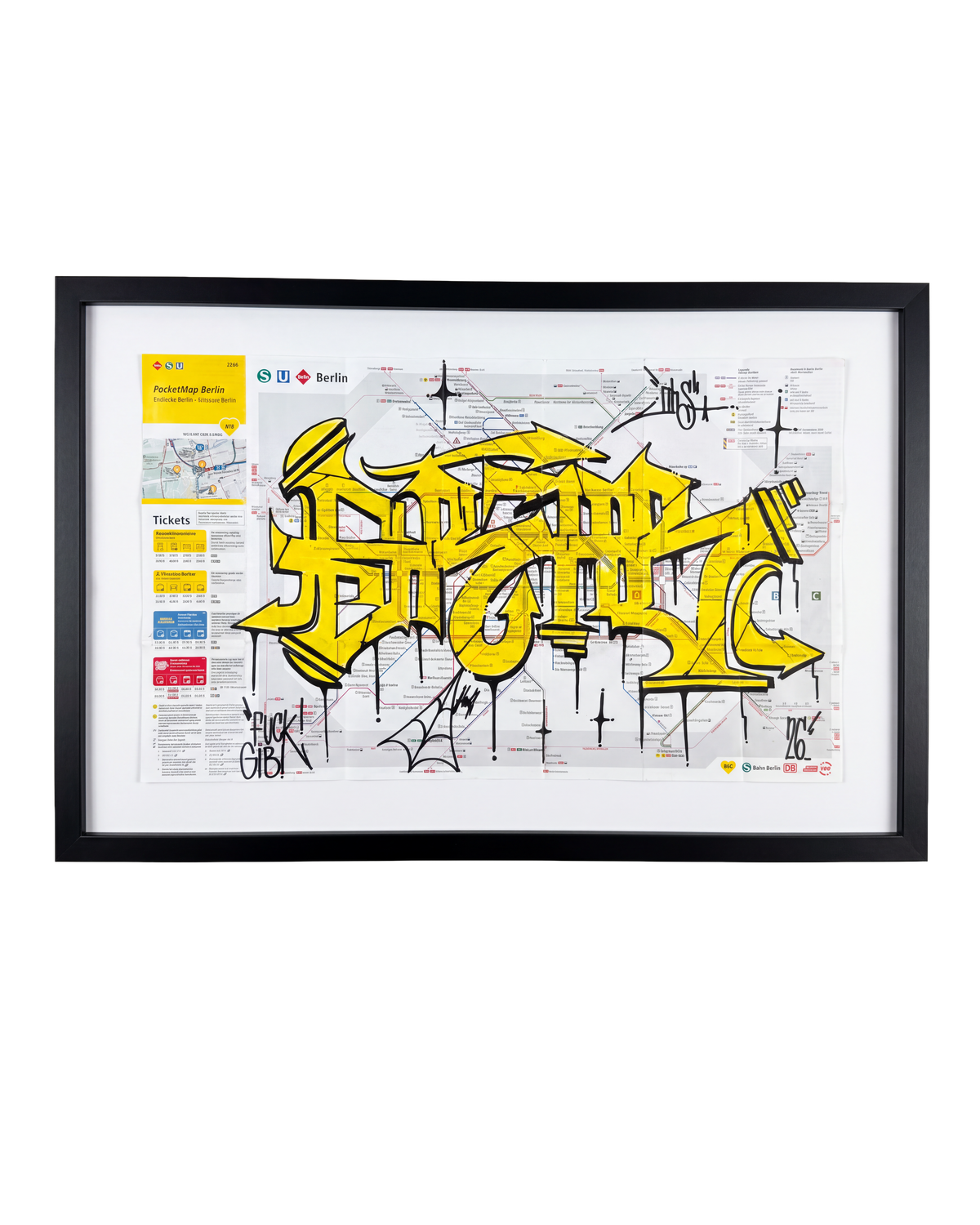 BERLIN SUBWAY MAP - GRAB #BER003