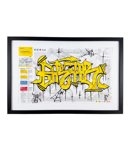 BERLIN SUBWAY MAP - GRAB #BER003