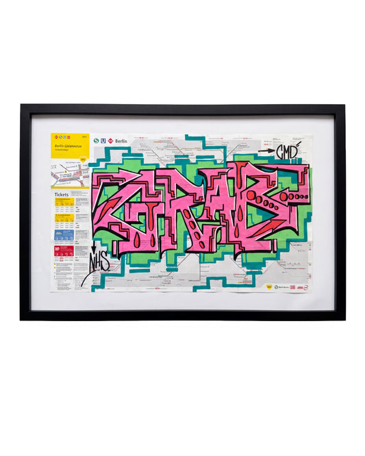 BERLIN SUBWAY MAP - GRAB #BER004