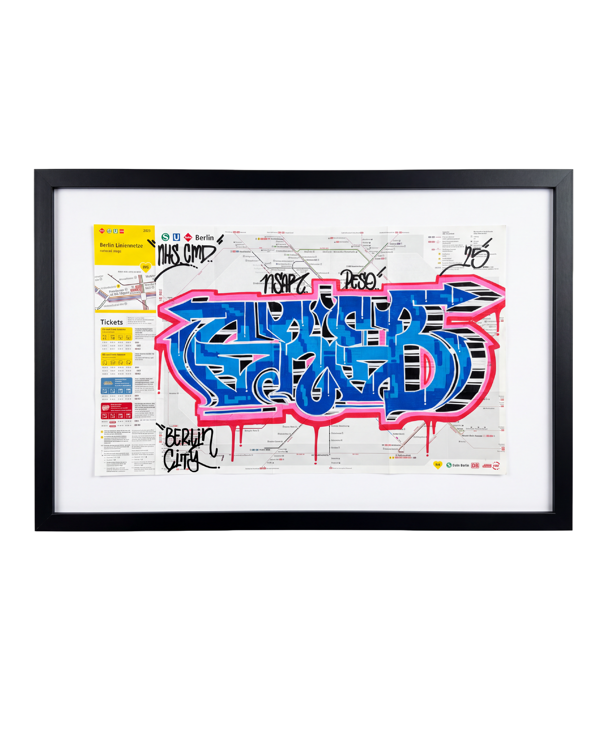 BERLIN SUBWAY MAP - GRAB #BER005