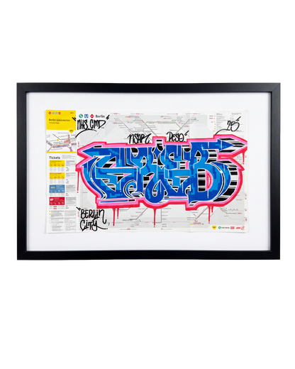 BERLIN SUBWAY MAP - GRAB #BER005