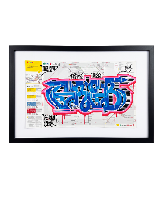 BERLIN SUBWAY MAP - GRAB #BER005
