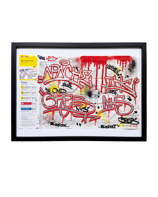 BERLIN SUBWAY MAP - GRAB x APACHE #BER006