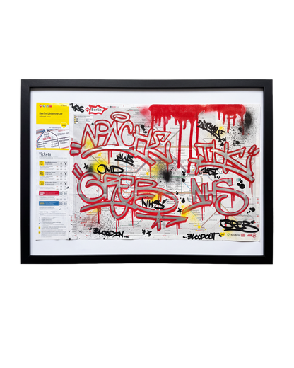 BERLIN SUBWAY MAP - GRAB x APACHE #BER006