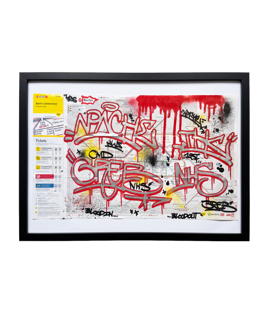 BERLIN SUBWAY MAP - GRAB x APACHE #BER006