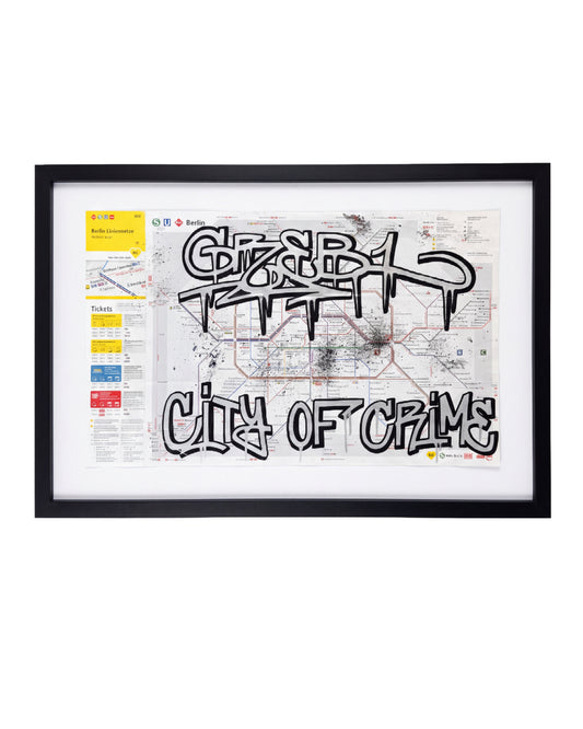 BERLIN SUBWAY MAP - GRAB #BER007