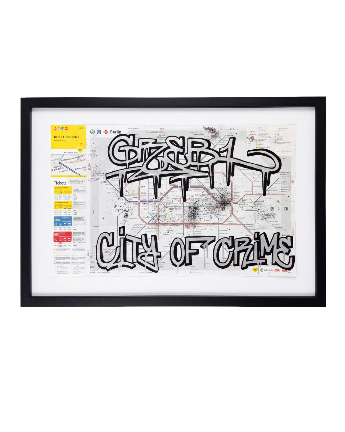 BERLIN SUBWAY MAP - GRAB #BER007