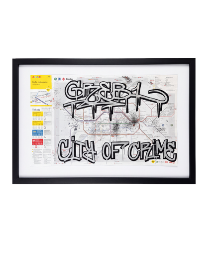 BERLIN SUBWAY MAP - GRAB #BER007