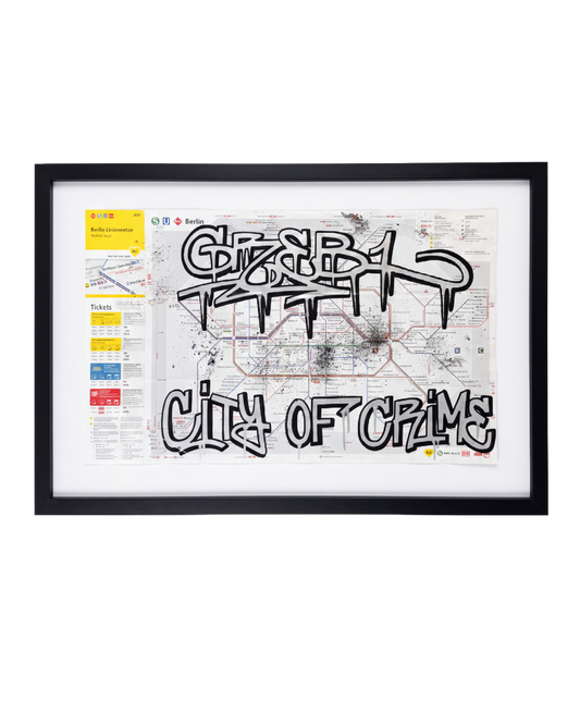 BERLIN SUBWAY MAP - GRAB #BER007