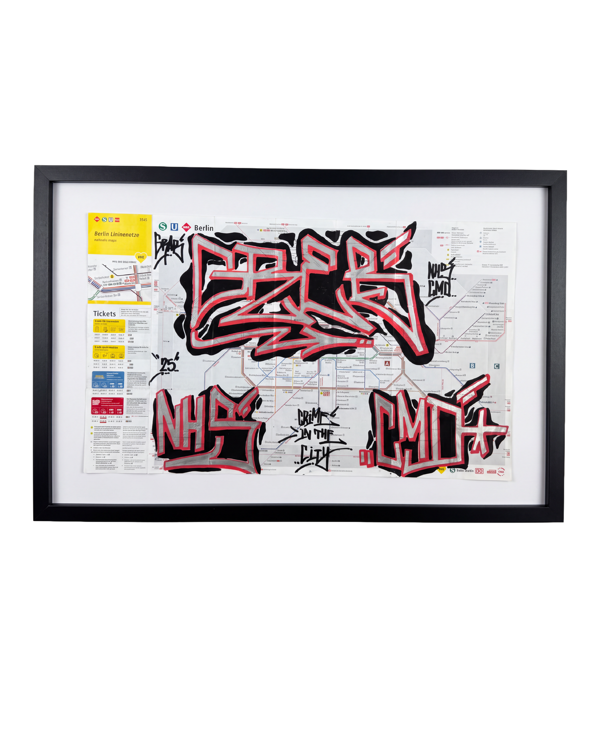 BERLIN SUBWAY MAP - GRAB #BER008