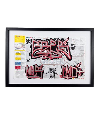 BERLIN SUBWAY MAP - GRAB #BER008