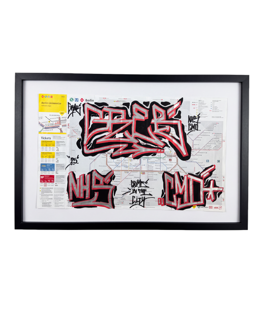 BERLIN SUBWAY MAP - GRAB #BER008