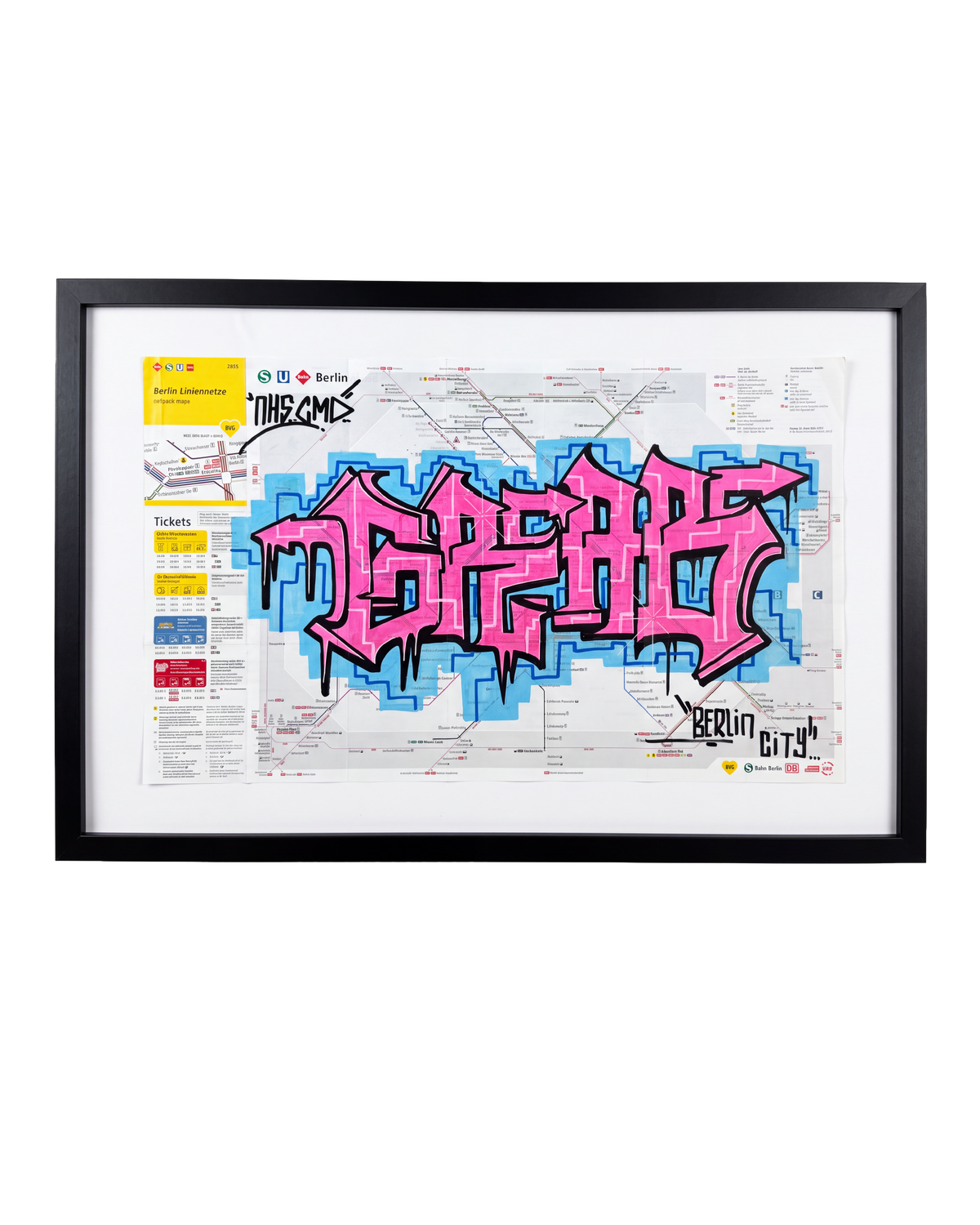 BERLIN SUBWAY MAP - GRAB #BER009