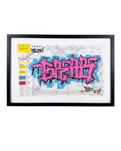 BERLIN SUBWAY MAP - GRAB #BER009