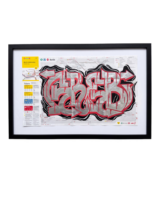 BERLIN SUBWAY MAP - GRAB #BER010