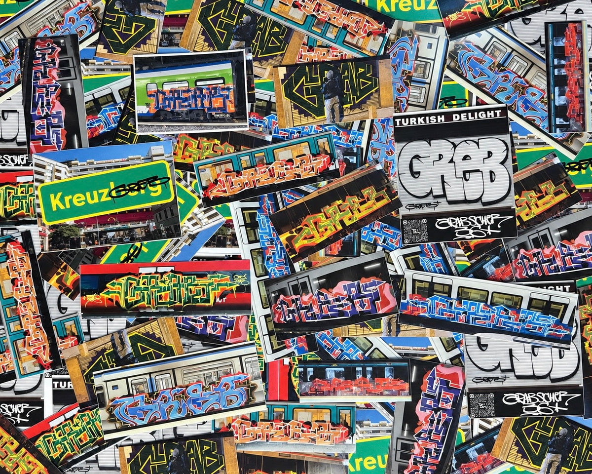 GREB STICKER PACK - 100pc MIXED