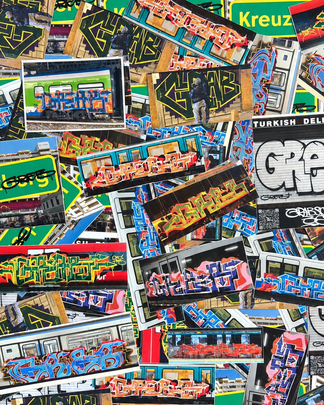 GREB STICKER PACK - 100pc MIXED
